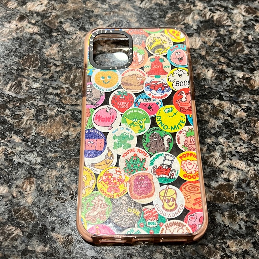 Casetify Scratch ‘n Sniff Case- iPhone 11 Pro Max- EUC
